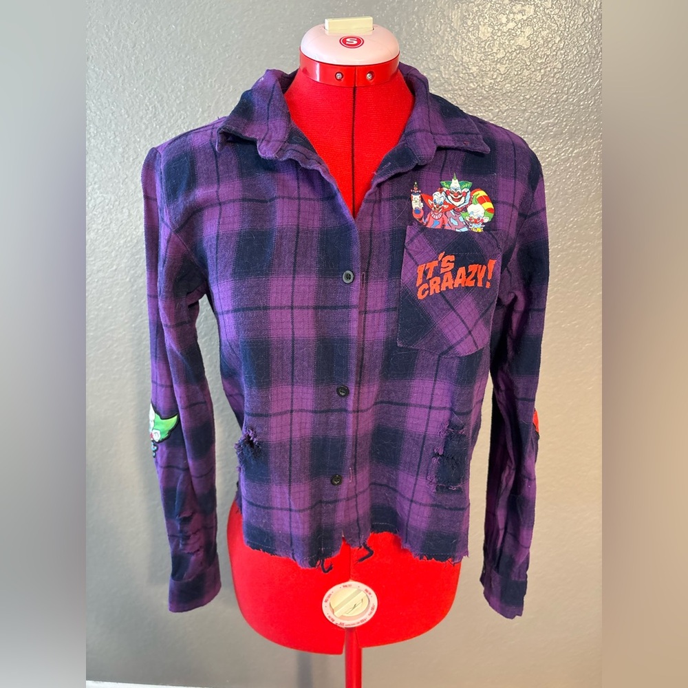 Killer Klowns FOS Flannel